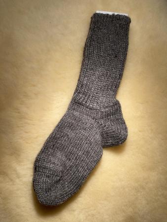 Öko-Socke - 100% Wolle